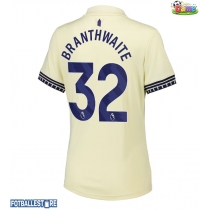 Everton Jarrad Branthwaite #32 Bortedrakt Dame 2025-26 Kortermet